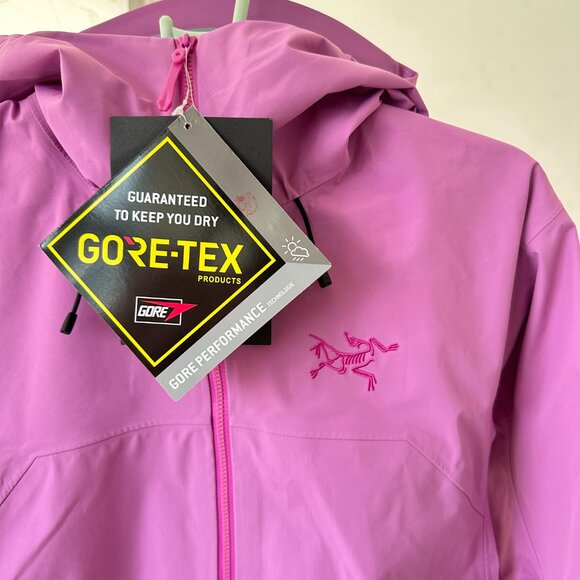Women's Arc'teryx Purple/Pink Waterproof, Windproof & Warm Ski Jacket Sz S - Picture 2 of 10